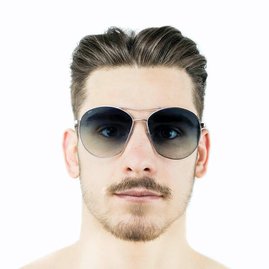 Occhiali da Sole uomo donna dp69 DPS064-01 in metallo forma rotonda