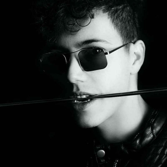 Occhiali da Sole uomo donna dp69 rettangolari in metallo DPS052-05