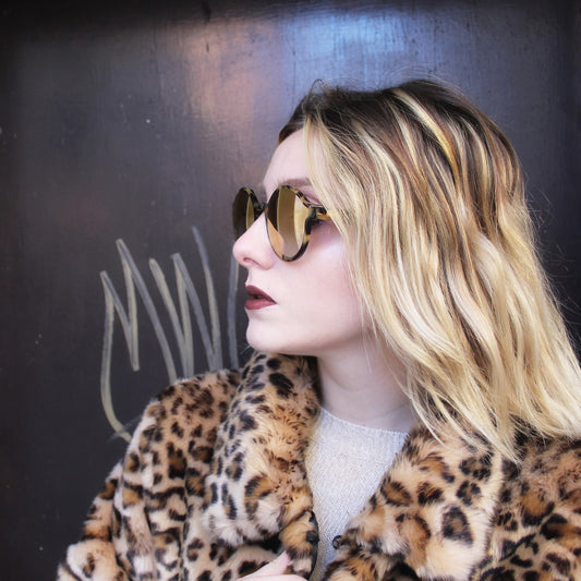 Occhiali da Sole donna tondi dp69 DPS110-02 tartarugati in acetato