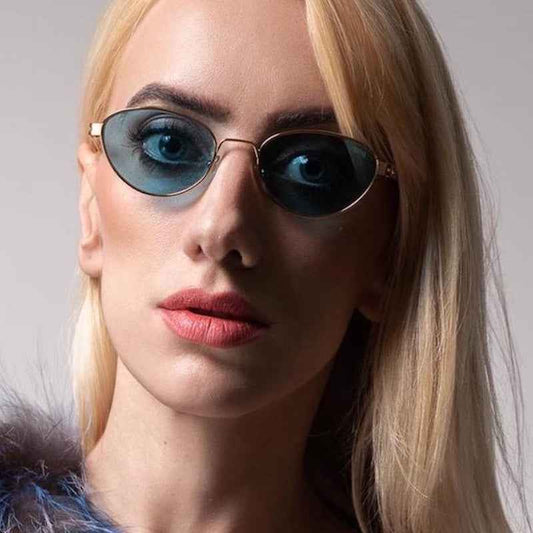 Occhiali da Sole donna dp69 ovali in metallo DPS119-03