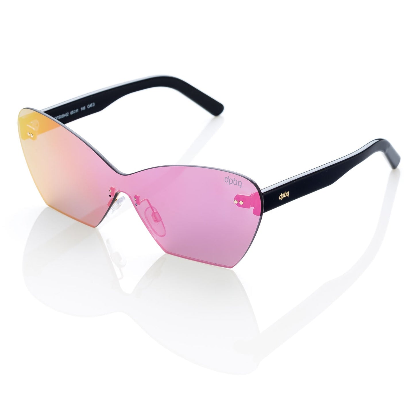 Occhiali da Sole donna dp69 a farfalla tutto lente senza montatura DPS039-02 dp69 Eyewear