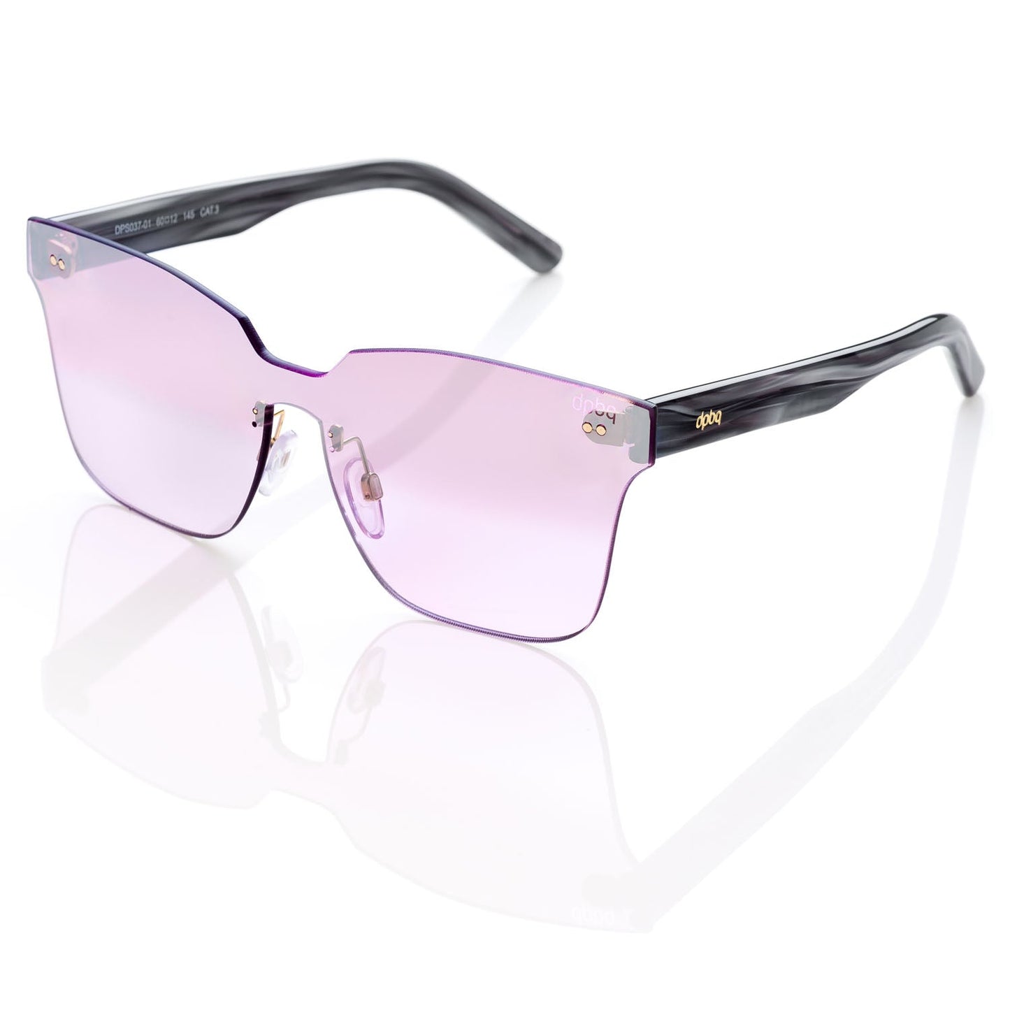 Occhiali da Sole donna dp69 tutto lente senza montatura DPS037-01 dp69 Eyewear