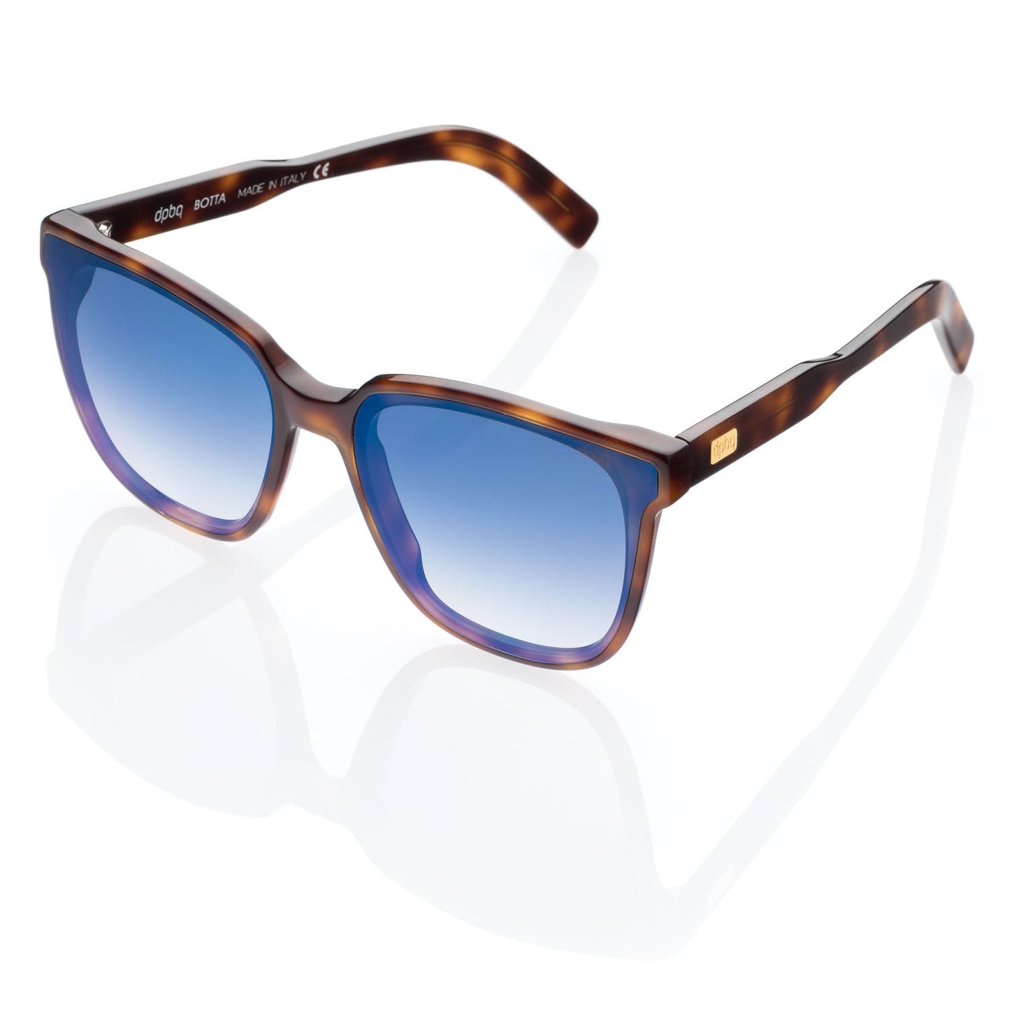 Occhiali da Sole donna rettangolari dp69 DPS109-02 tartarugati in acetato dp69 Eyewear