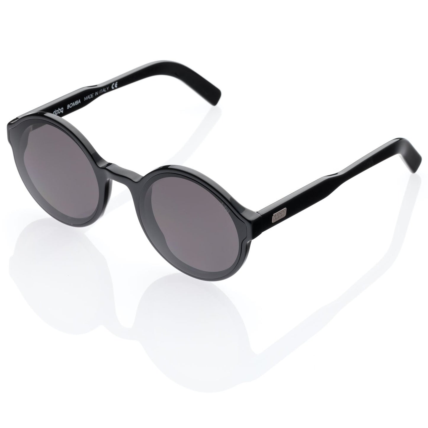 Occhiali da Sole donna tondi dp69 DPS110-01 in acetato nero dp69 Eyewear