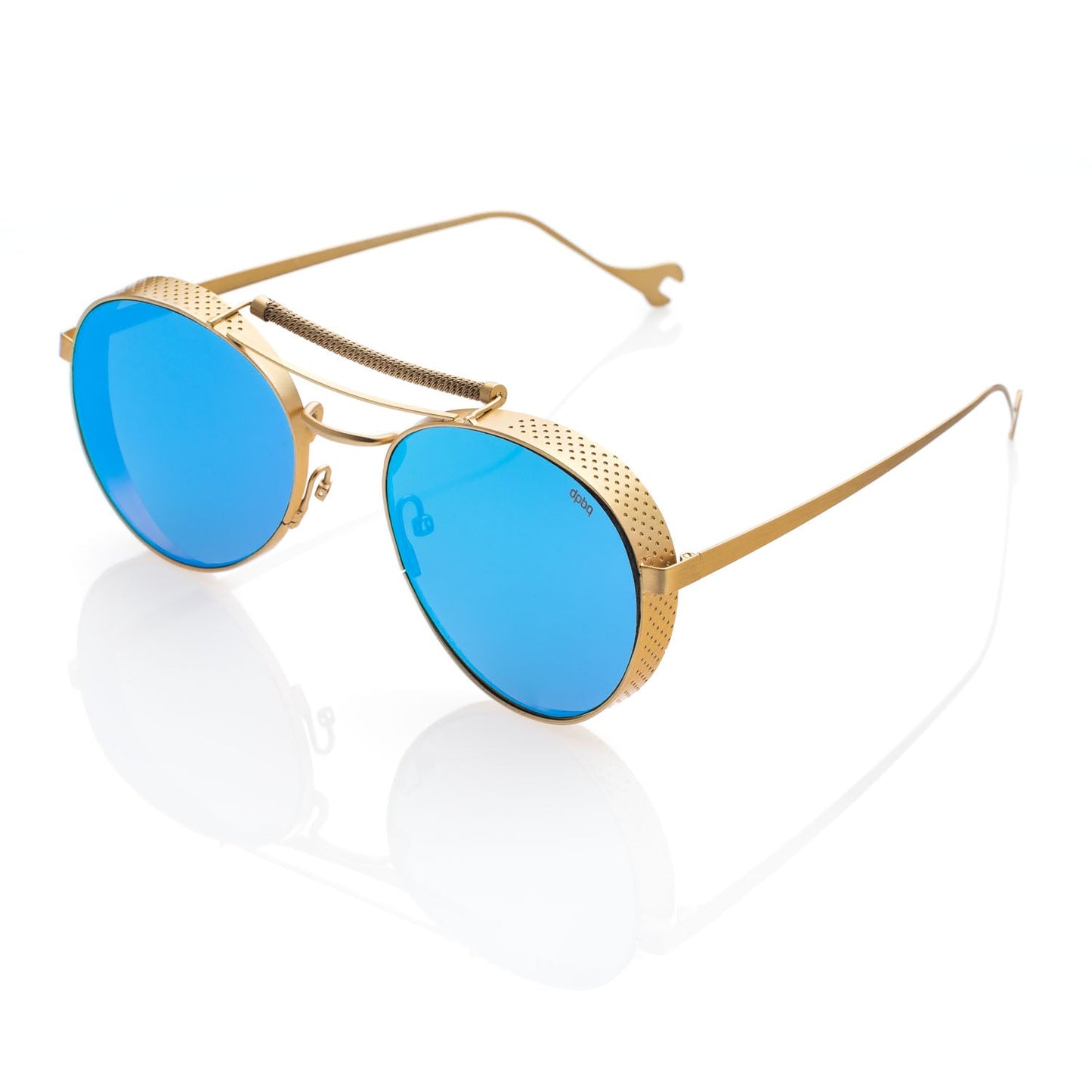 Occhiali da Sole uomo donna dp69 pilota in metallo DPS079-03 dp69 Eyewear