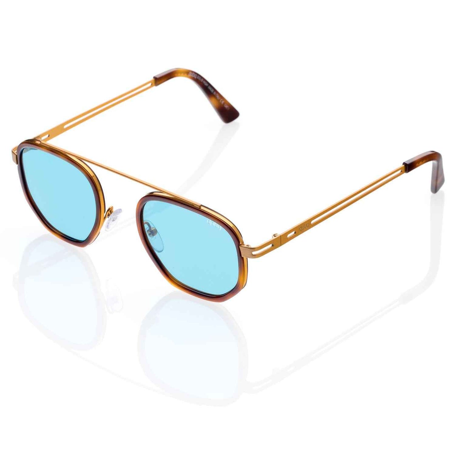 Occhiali da Sole uomo donna dp69 tondi in metallo e acetato DPS113-13