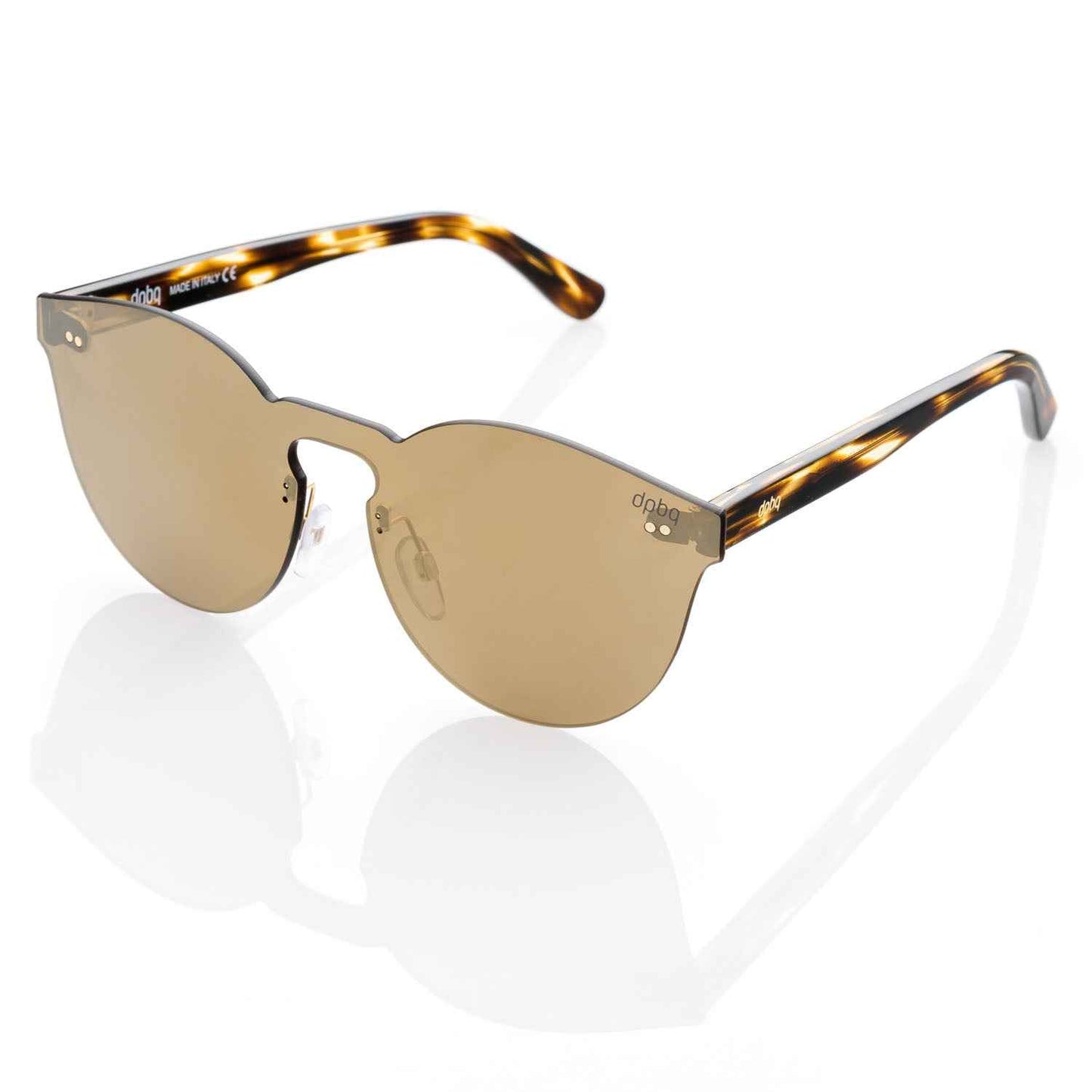 Occhiali da Sole uomo donna dp69 tutto lente tondi senza montatura DPS100-03