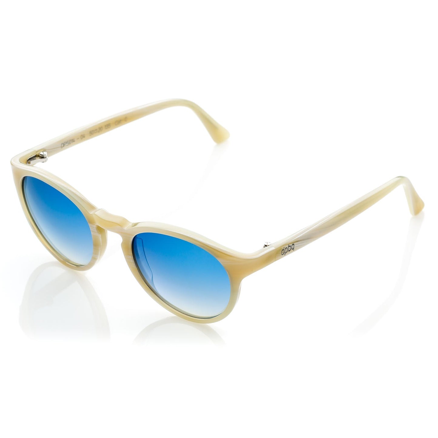 Occhiali da Sole uomo donna tondi dp69 DPS014-04 in acetato chiaro dp69 Eyewear
