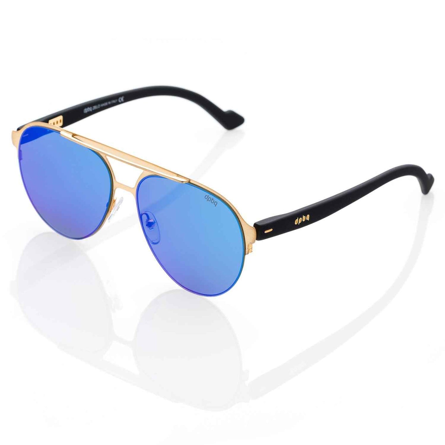 Occhiali da Sole uomo dp69 aviatore in acciaio DPS059-07