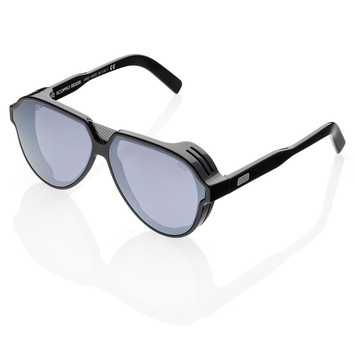 Occhiali da Sole uomo dp69 forma aviatore in acetato nero  DPS108-11 dp69 Eyewear