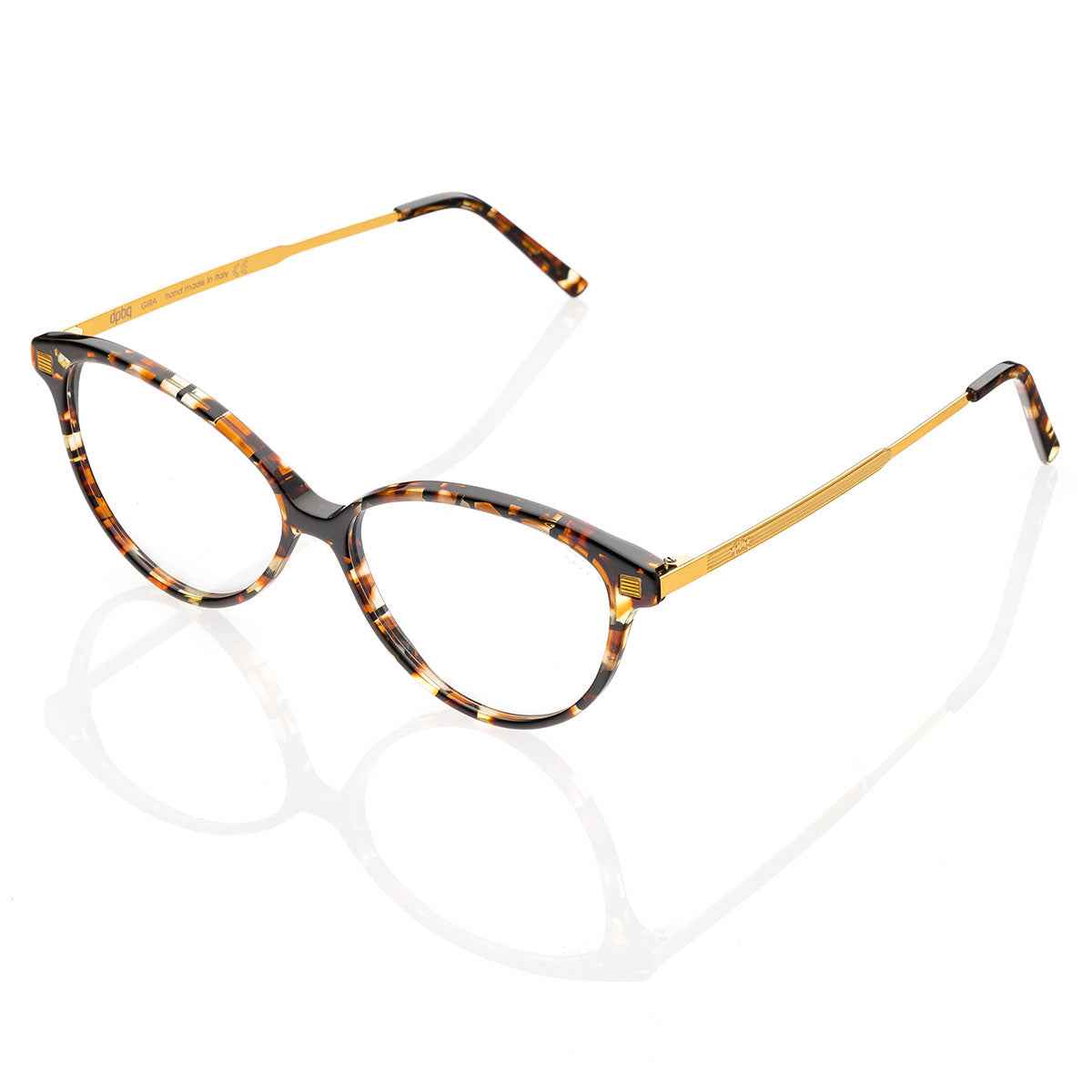 Occhiali da Vista donna dp69 a gatto in acetato tartarugati DPV073-02