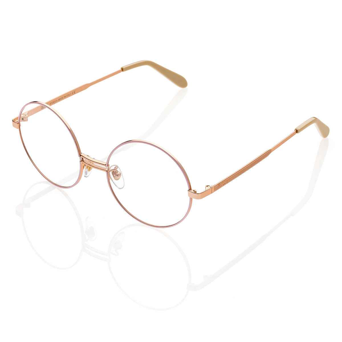 Occhiali da Vista donna dp69 tondi in metallo DPV101-04