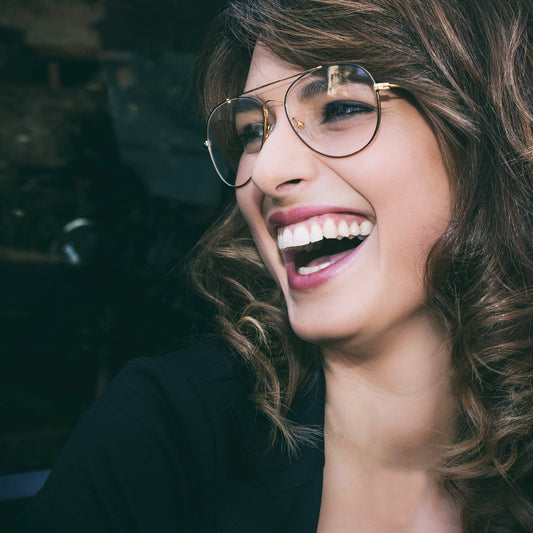 Occhiali da Vista uomo donna dp69 forma pilota in metallo DPV106-01 dp69 Eyewear