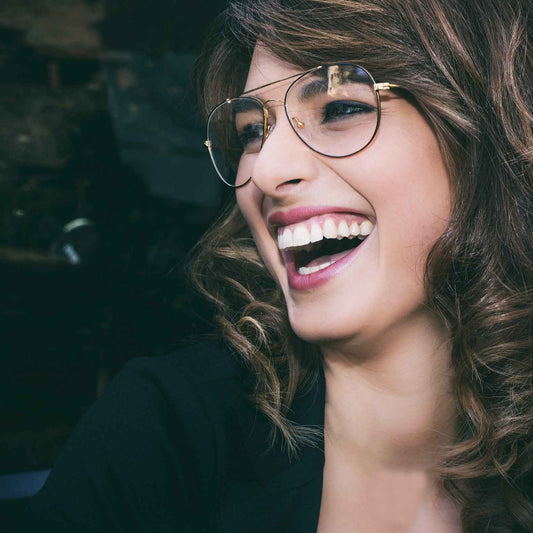 Occhiali da Vista uomo donna dp69 forma pilota in metallo DPV106-03