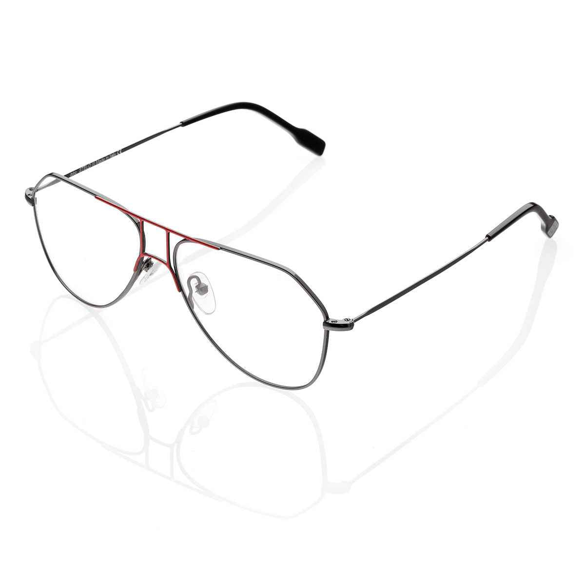 Occhiali da Vista uomo donna dp69 forma pilota in metallo DPV110-03