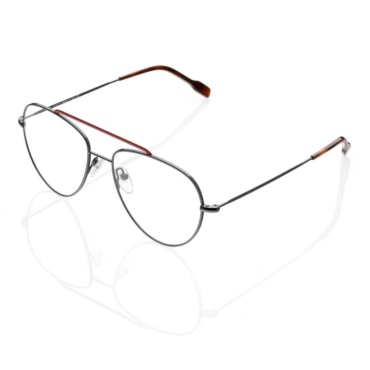 Occhiali da Vista uomo donna dp69 forma pilota in metallo DPV111-02