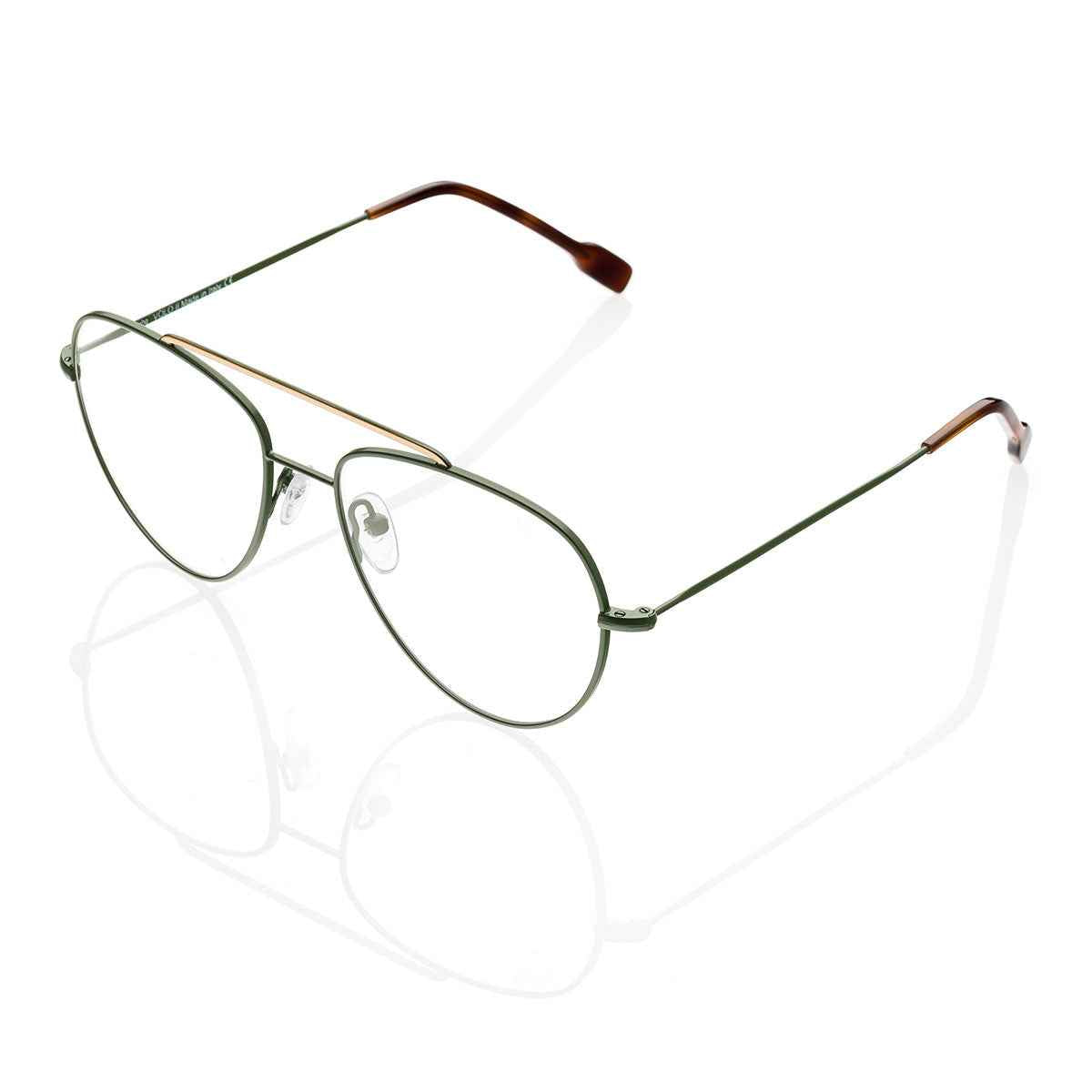 Occhiali da Vista uomo donna dp69 forma pilota in metallo DPV111-04