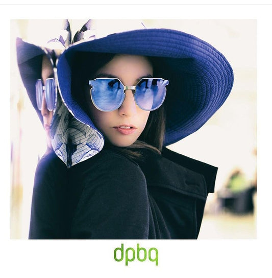 Gafas de sol mujer dp69 redondas acero DPS094-03