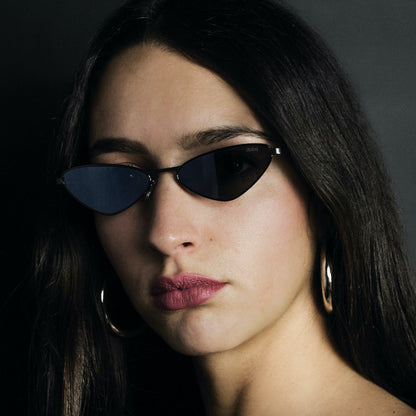 Woman dp69 triangular sunglasses in metal DPS117-06
