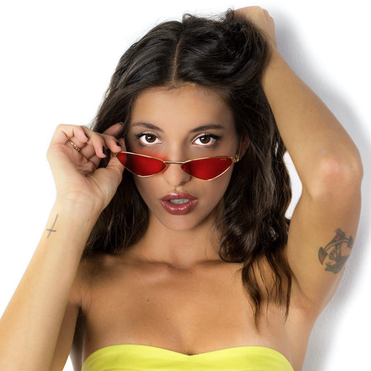 Gafas de sol mujer dp69 metal triangular DPS117-03