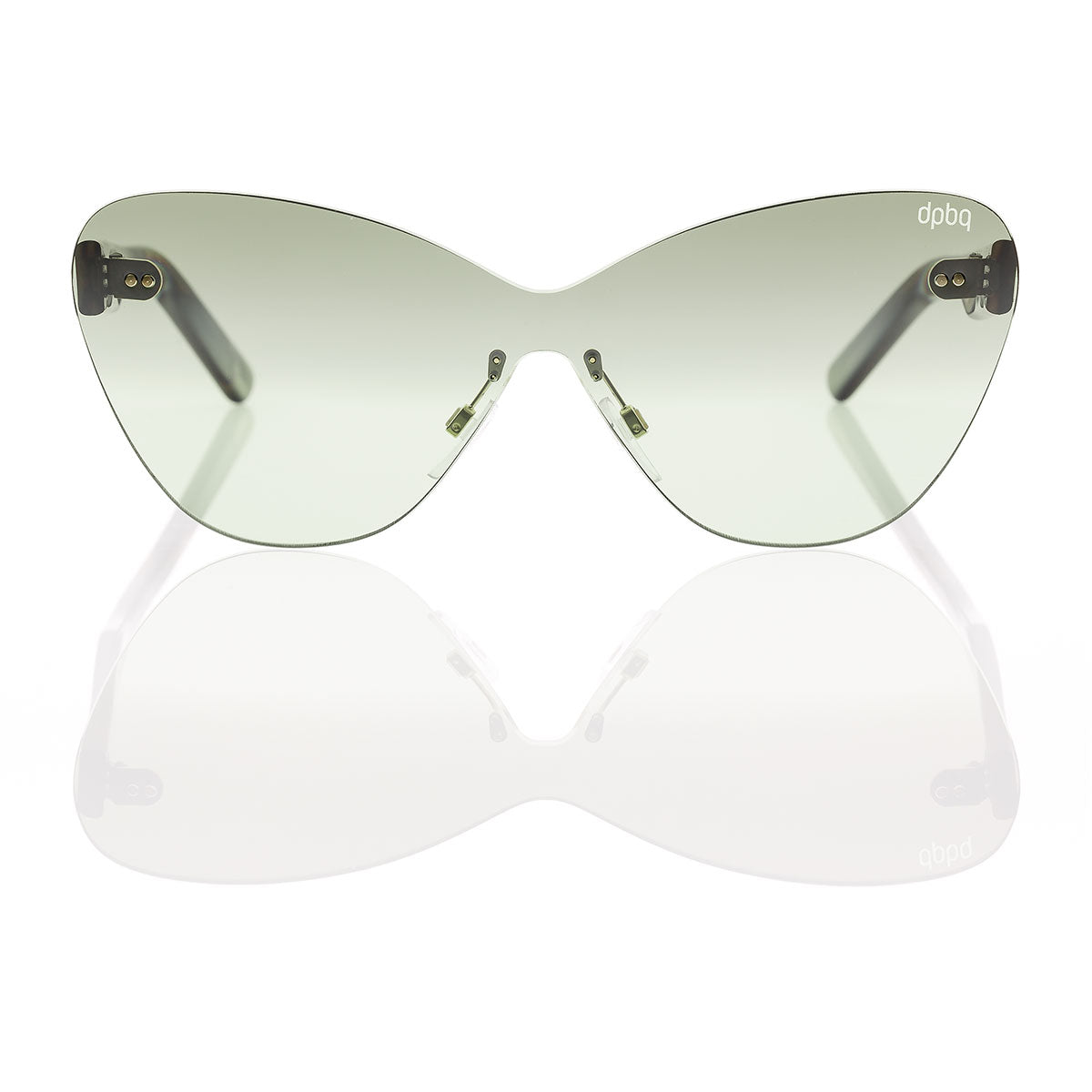 Women's butterfly sunglasses dp69 all lens rimless DPS038-04