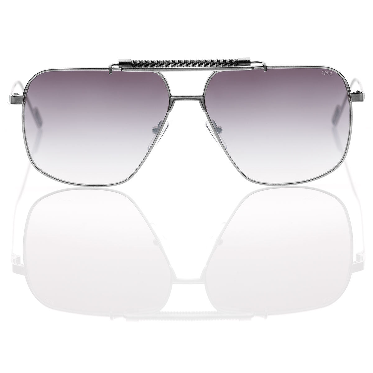 Gafas de sol de hombre rectangulares dp69 en metal DPS066-01