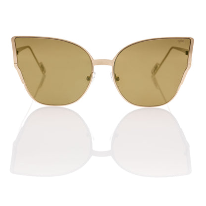 Gafas de sol mujer dp69 en acero DPS071-04 forma mariposa