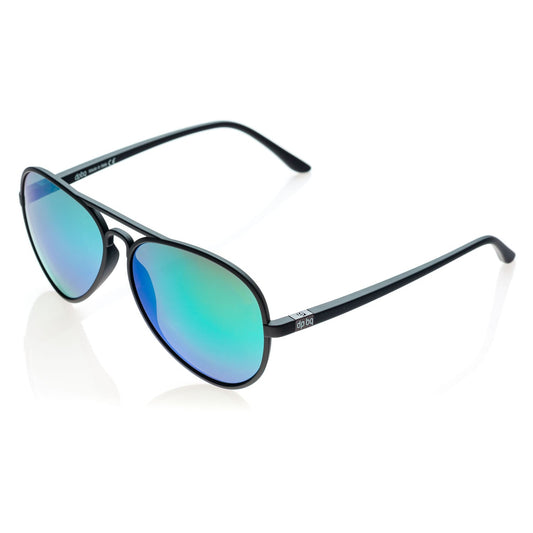 Occhiali da Sole uomo donna dp69 forma aviatore in grilamid nero  PG013-04 dp69 Eyewear