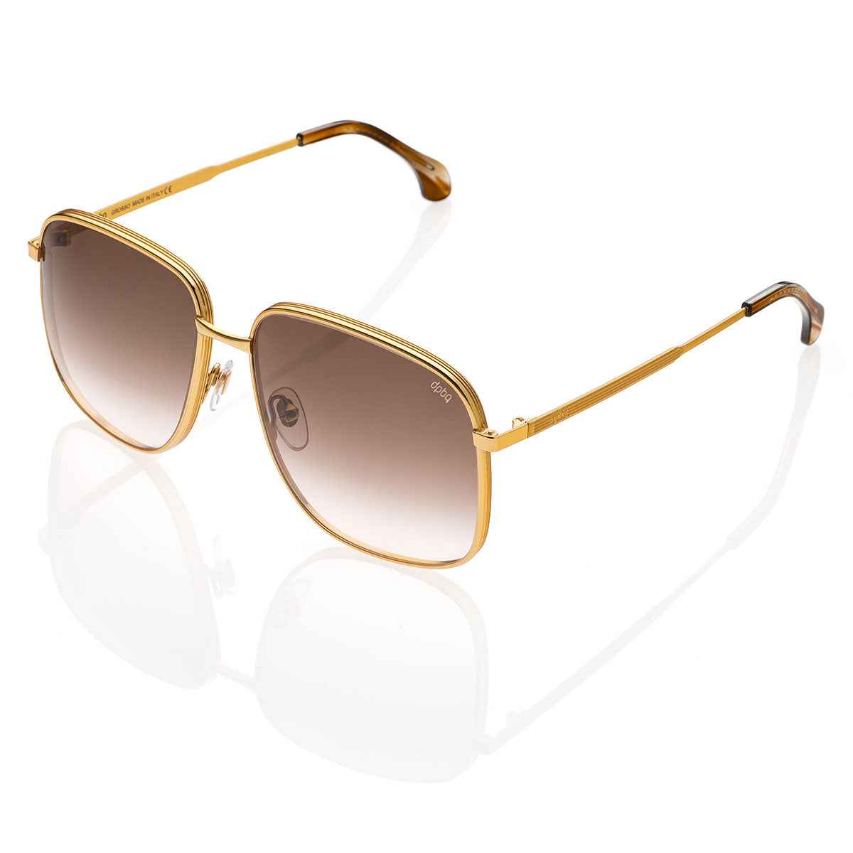 Occhiali da Sole uomo donna dp69 in metallo rettangolari DPS151-02