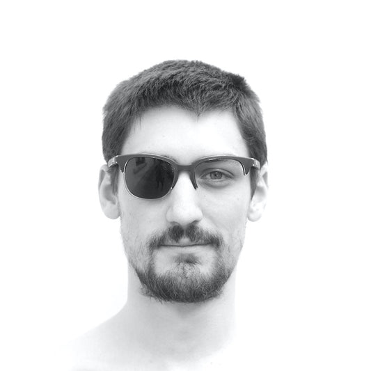 Occhiali da Sole uomo donna  dp69  ovali in grilamid nero PG020-01 dp69 Eyewear