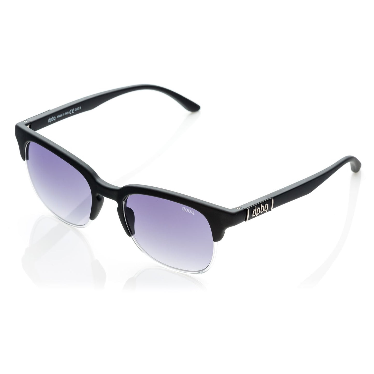 Occhiali da Sole uomo donna  dp69  ovali in grilamid nero  PG020-15 dp69 Eyewear