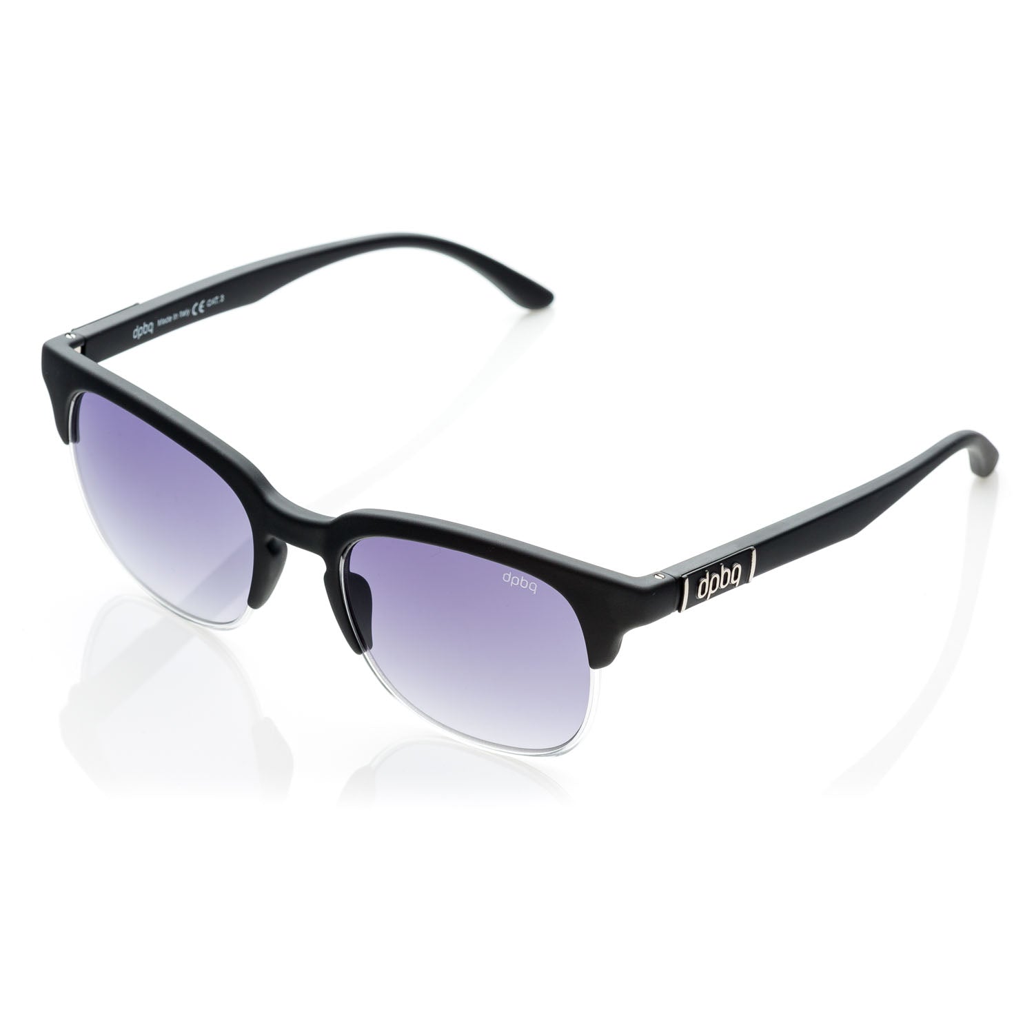 Occhiali da Sole uomo donna  dp69  ovali in grilamid nero  PG020-15 dp69 Eyewear