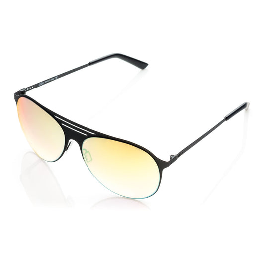 Occhiali da Sole uomo dp69  aviatore neri  in acciaio  DPS009-05 dp69 Eyewear