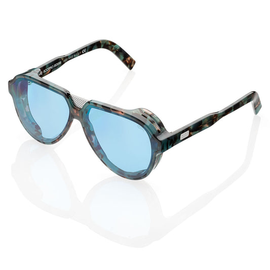 Occhiali da Sole uomo dp69 forma aviatore  in acetato blu   DPS108-14 dp69 Eyewear