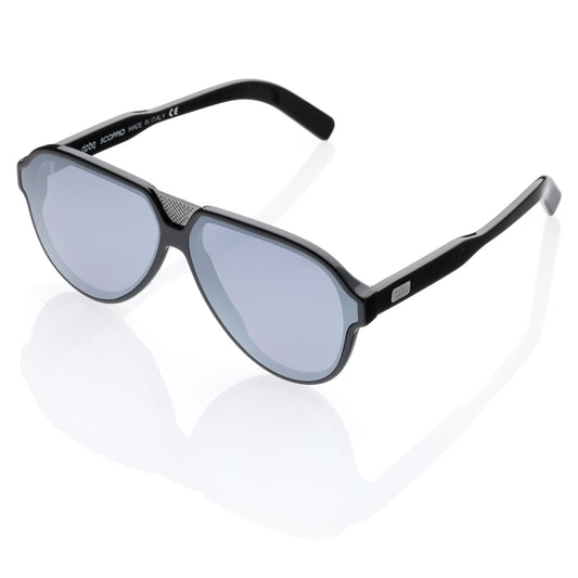 Occhiali da Sole uomo dp69 forma aviatore in acetato nero  DPS108-01 dp69 Eyewear