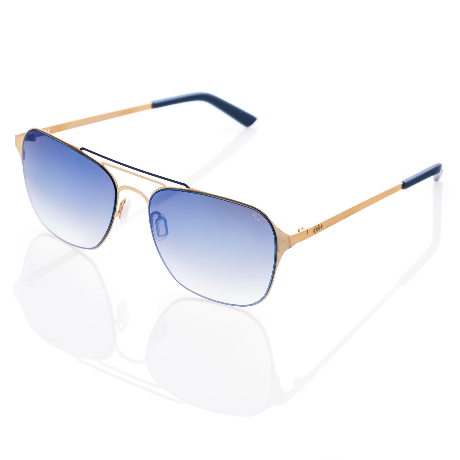 Occhiali da Sole uomo  dp69 in acciaio forma rettangolare  DPS018-05 dp69 Eyewear