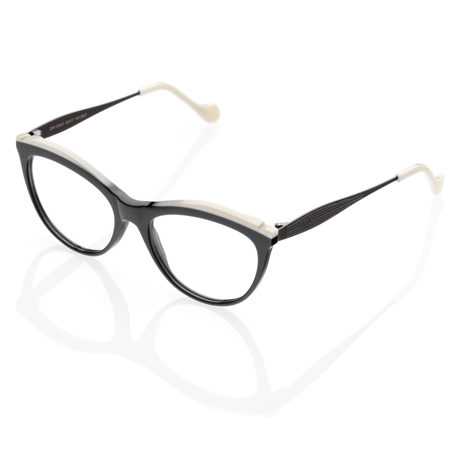 Occhiali da Vista donna dp69 a gatto in acetato neri  DPV078-01 dp69 Eyewear