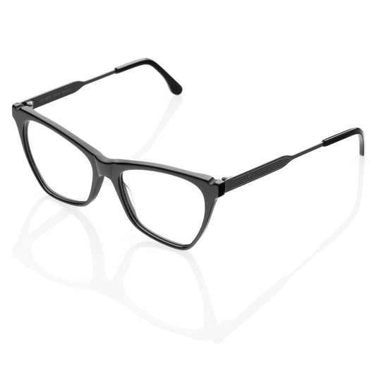 Occhiali da Vista donna  dp69 a gatto in acetato neri  DPV080-01 dp69 Eyewear