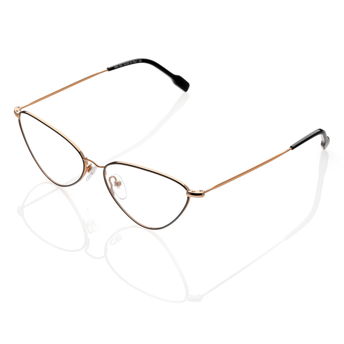 Occhiali da Vista donna  dp69  triangolari in metallo  DPV108-04 dp69 Eyewear