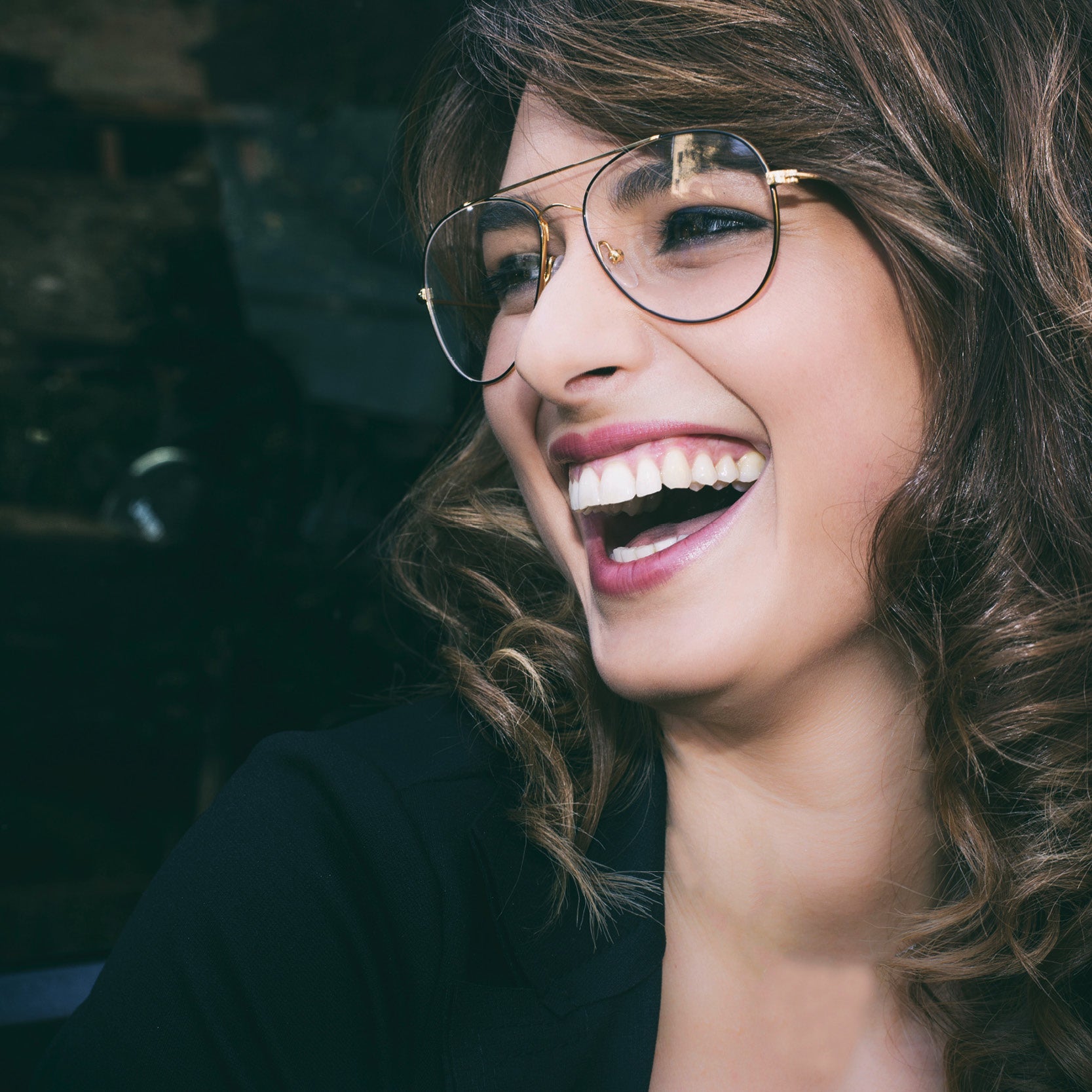 Occhiali da Vista uomo donna dp69 forma pilota in metallo DPV106-01 dp69 Eyewear