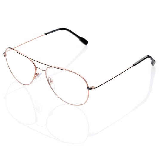 Occhiali da Vista uomo donna dp69 forma pilota in metallo DPV106-04 dp69 Eyewear