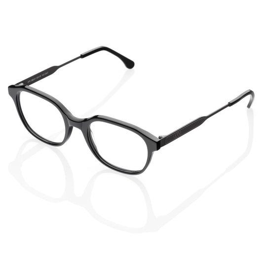 Occhiali da Vista  uomo donna dp69 ovali in acetato neri  DPV086-01 dp69 Eyewear