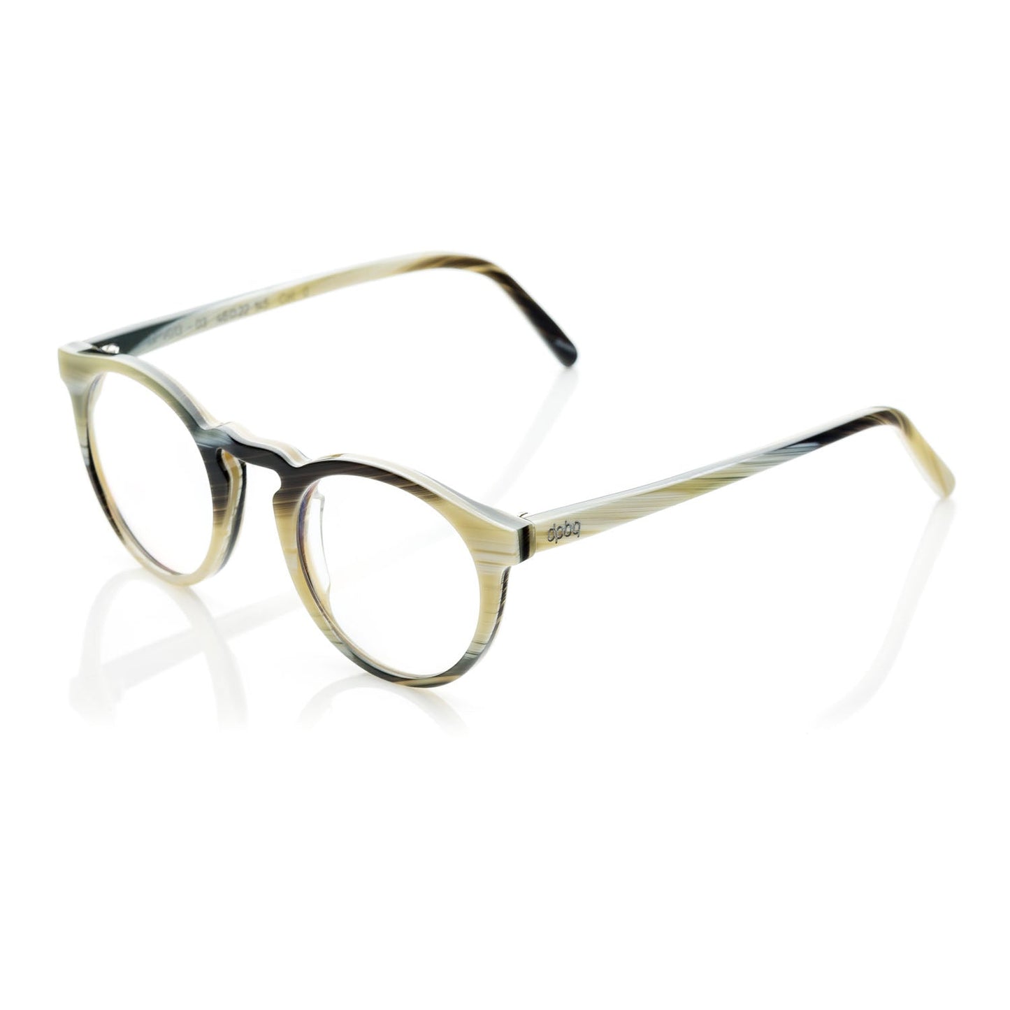 Occhiali da Vista uomo donna dp69  tondi in acetato corno  DPV013-03 dp69 Eyewear
