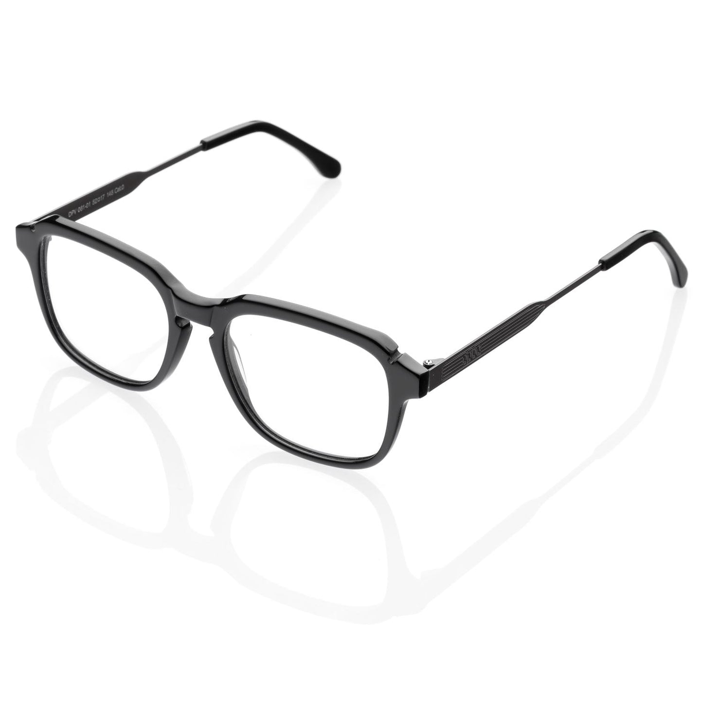 Occhiali da Vista uomo dp69 quadrati  in acetato neri  DPV081-01 dp69 Eyewear