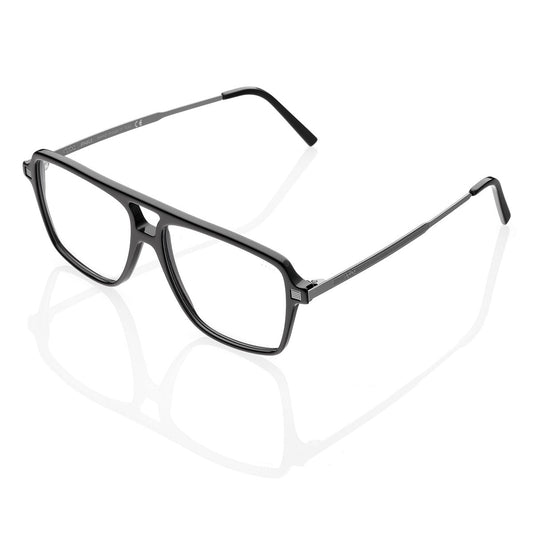 Occhiali da Vista uomo dp69 rettangolari in bio acetato neri DPV076-01 dp69 Eyewear